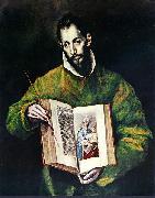 El Greco Hl. Lukas als Maler painting